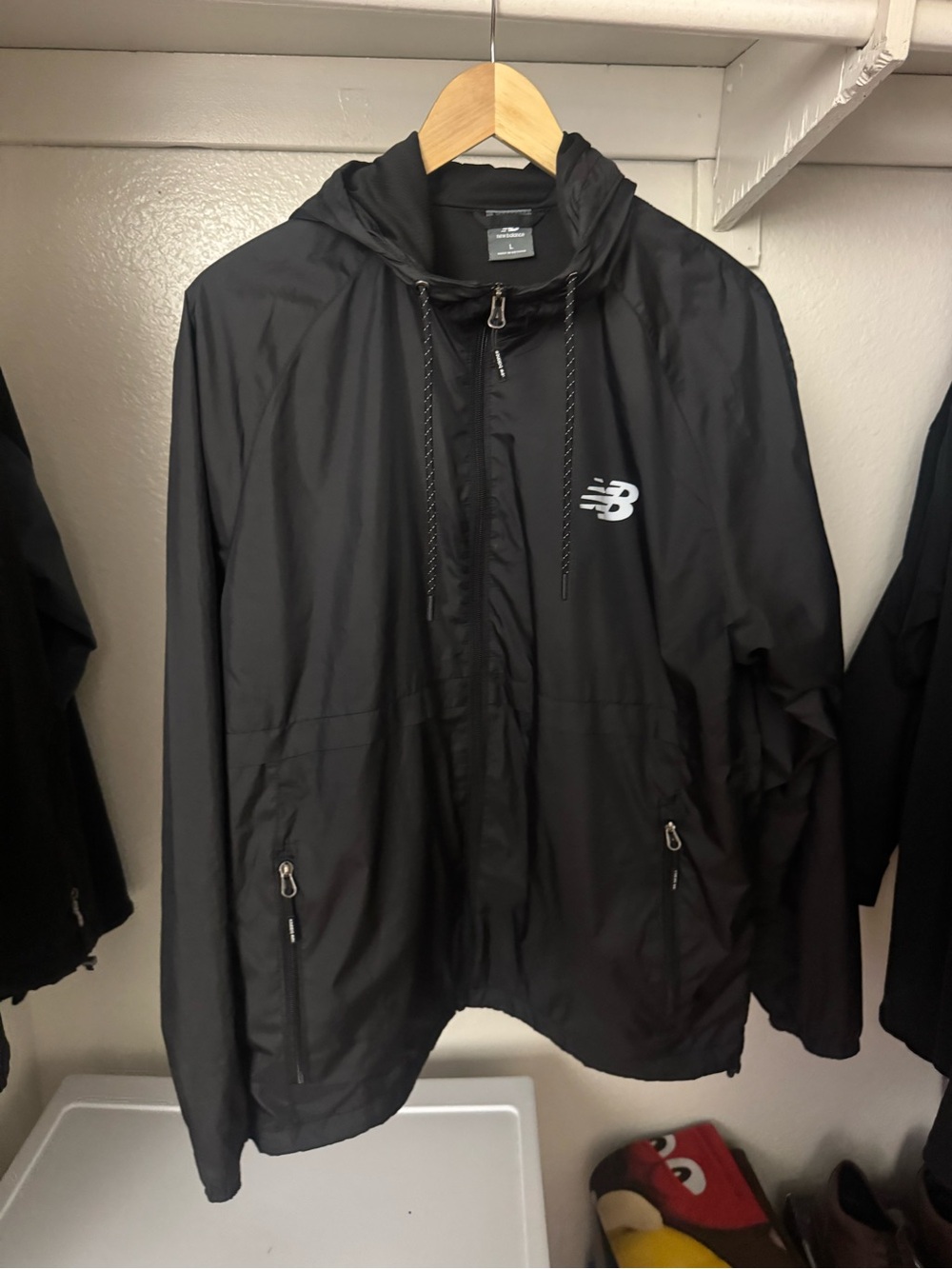 New Balance Hooded Jacket Mens Large